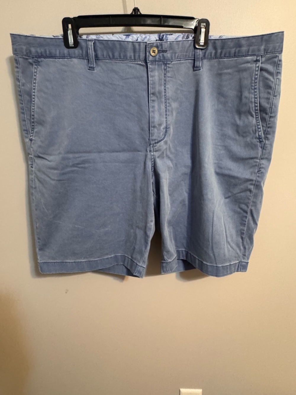 LOT OF 2!  Tommy Bahama Chinos Men's waist 42 khaki and denim blue colors
